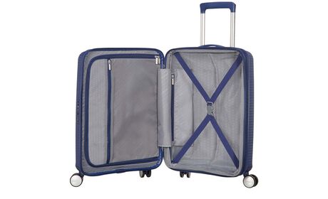 Indvendig organisering med en ekstra forlomme med lynlås