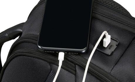 To indbyggede USB-portar