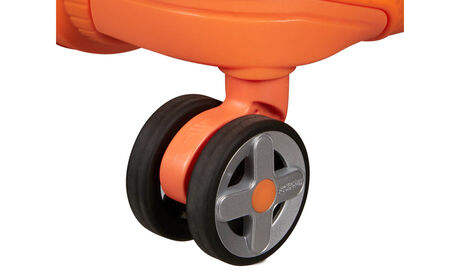 Shock absorbing double wheels