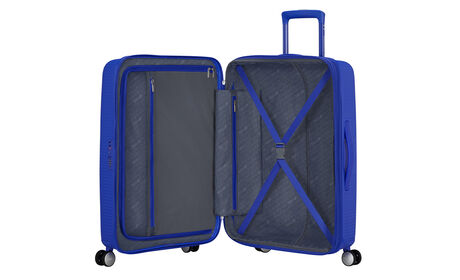 Indvendig organisering med en ekstra forlomme med lynlås