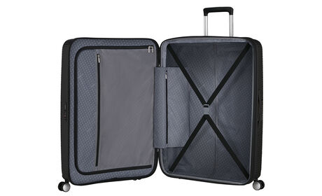 Indvendig organisering med en ekstra forlomme med lynlås