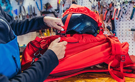 Helmet carry system