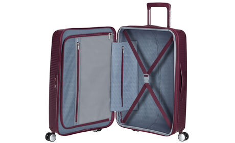 Indvendig organisering med en ekstra forlomme med lynlås