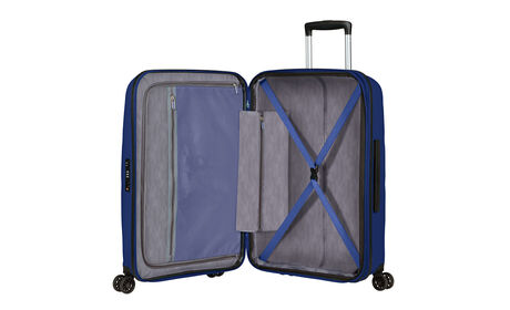 Indvendig organisering med en ekstra forlomme med lynlås