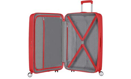 Indvendig organisering med en ekstra forlomme med lynlås