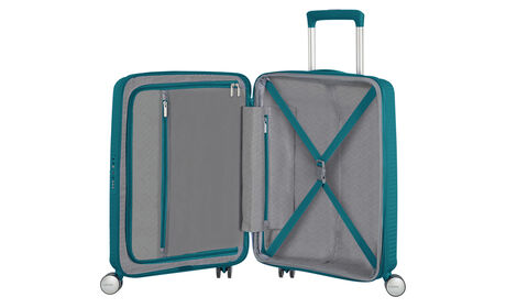 Indvendig organisering med en ekstra forlomme med lynlås