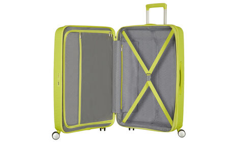 Indvendig organisering med en ekstra forlomme med lynlås