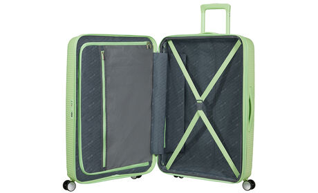 Indvendig organisering med en ekstra forlomme med lynlås