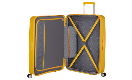 Indvendig organisering med en ekstra forlomme med lynlås