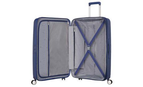 Indvendig organisering med en ekstra forlomme med lynlås