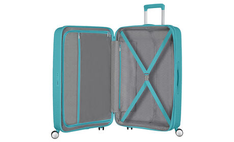 Indvendig organisering med en ekstra forlomme med lynlås