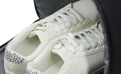 Lomme til sko på siden