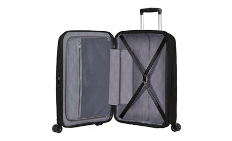 Indvendig organisering med en ekstra forlomme med lynlås