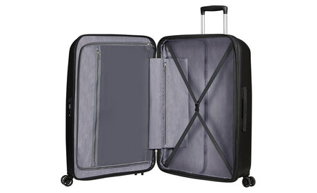 Indvendig organisering med en ekstra forlomme med lynlås