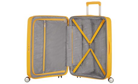 Indvendig organisering med en ekstra forlomme med lynlås