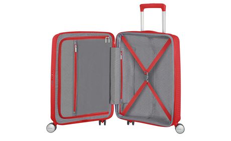 Indvendig organisering med en ekstra forlomme med lynlås