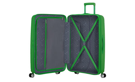 Indvendig organisering med en ekstra forlomme med lynlås