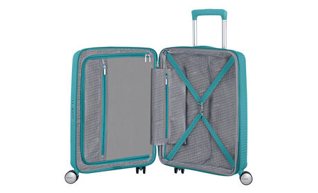 Indvendig organisering med en ekstra forlomme med lynlås