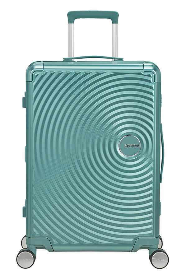 American Tourister Soundbox Alu Spinner TSA 68cm  Dusty Turquoise