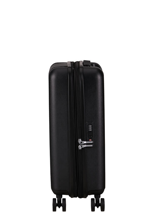 Dynabelt H&aring;ndbagage | American Tourister Dynabelt Spinner EXP TSA 55cm  Volcano Black