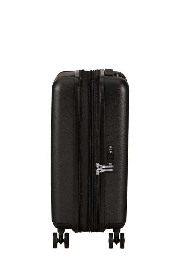 Dynabelt H&aring;ndbagage | American Tourister Dynabelt Spinner EXP TSA 55cm  Volcano Black