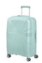 American Tourister StarVibe Spinner Expandable TSA 67cm  Metallic Surf Blue