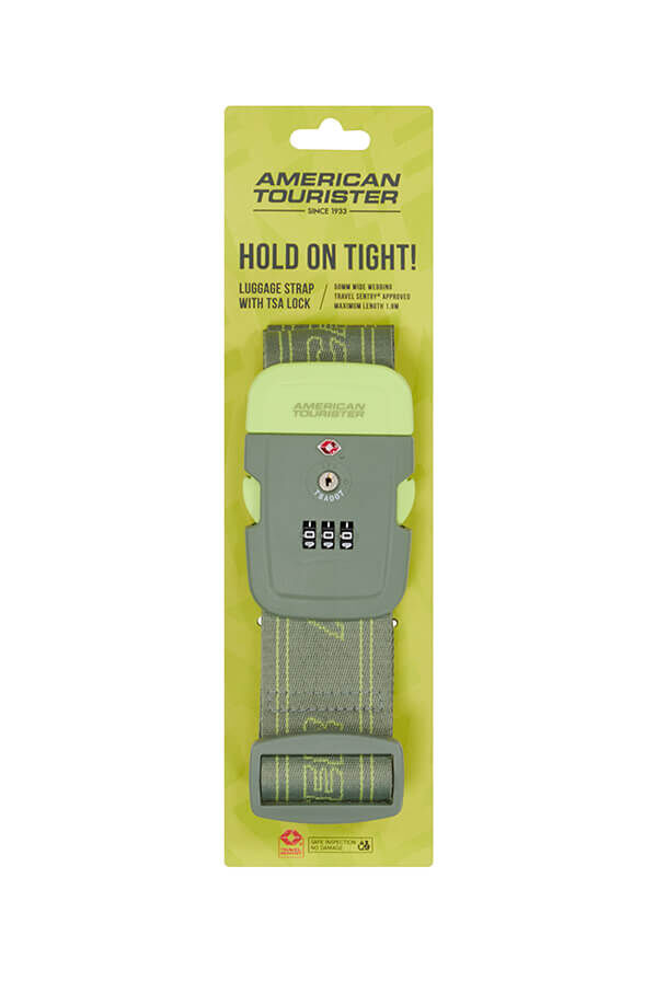 American Tourister American Tourist. Ta Luggage Belt TSA  Olive/Lime