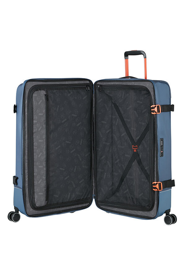 American Tourister Urban Track Spinner L TSA Coated 79cm  Navy/Orange