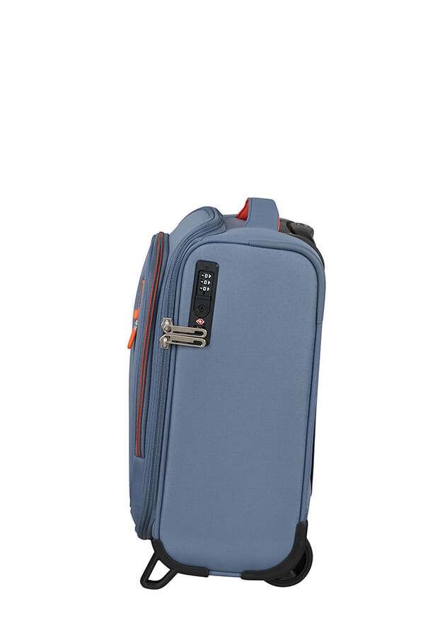 Cloudrider Kuffert med 2 hjul S/M | American Tourister Cloudrider Upright Underseater Tsa  Stone Blue