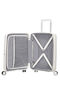 American Tourister Soundbox Spinner Expandable 55cm Pure White