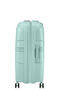 American Tourister StarVibe Spinner Expandable TSA 67cm  Metallic Surf Blue
