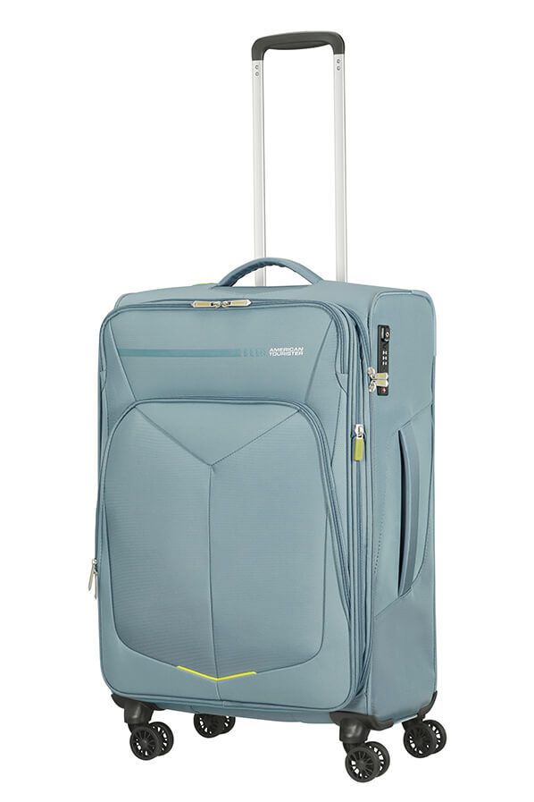 American Tourister Summerfunk Spinner Exp TSA 67cm  Metal Grey
