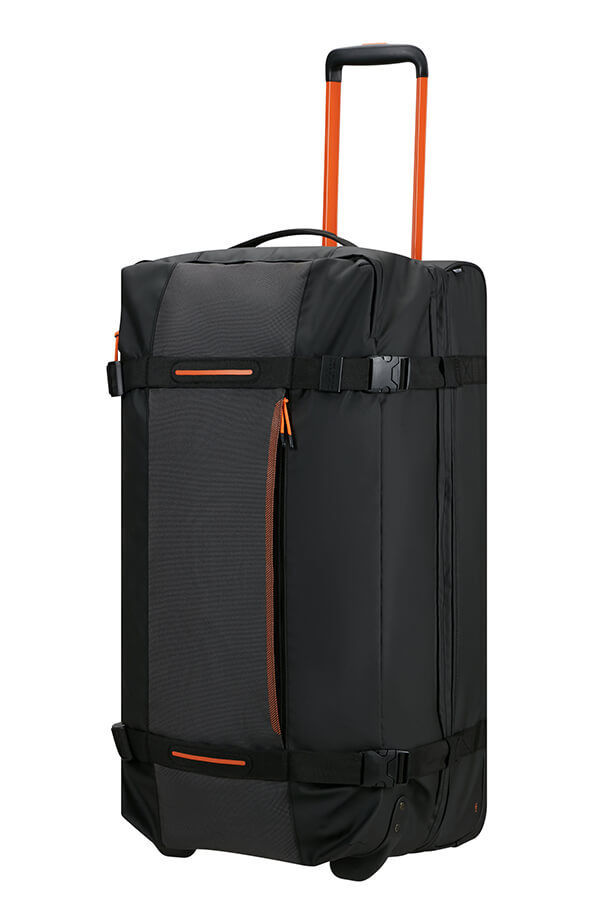 American Tourister Urban Track Duffle with wheels Lmtd L  Black/Orange