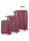 American Tourister Soundbox 3 PC Set A  Dark Burgundy