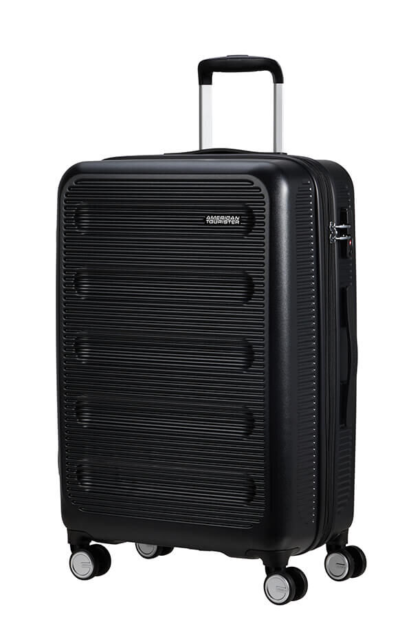American Tourister Astrobeam Spinner EXP TSA 67cm  Storm Black