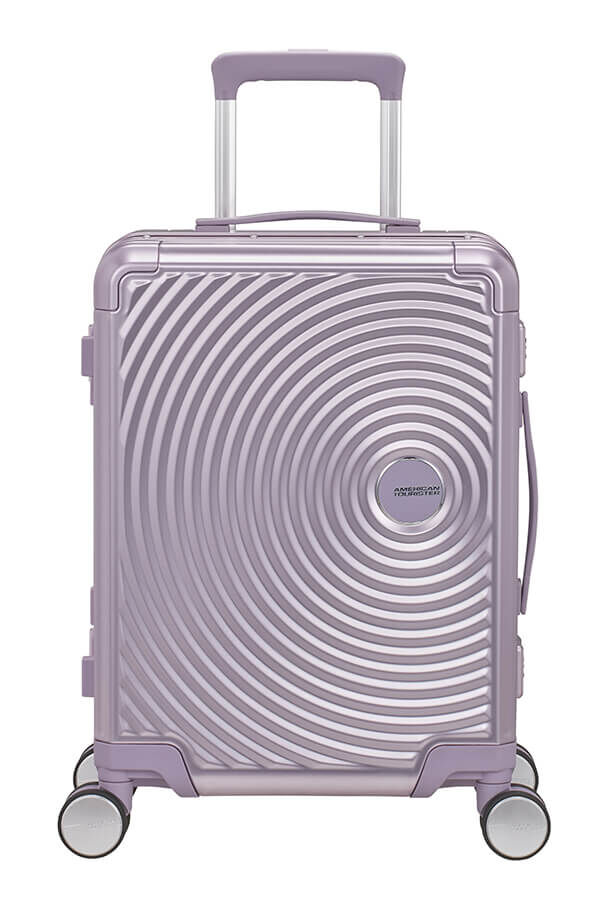 American Tourister Soundbox Alu Spinner TSA 55cm  Stormy Lilac