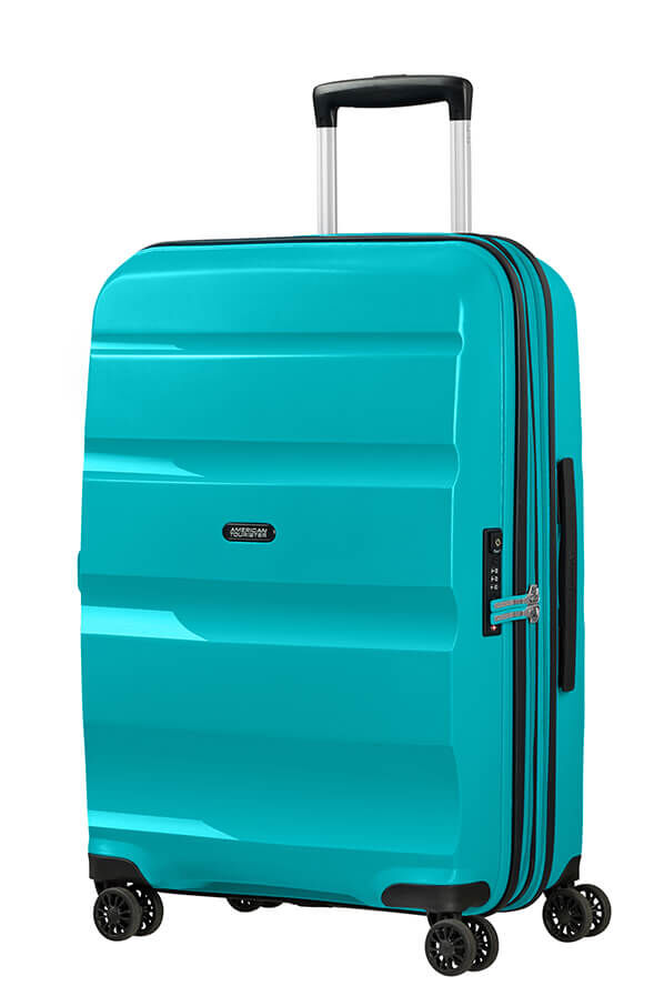 American Tourister Bon Air Dlx Spinner TSA Expandable 66cm  Deep Turquoise
