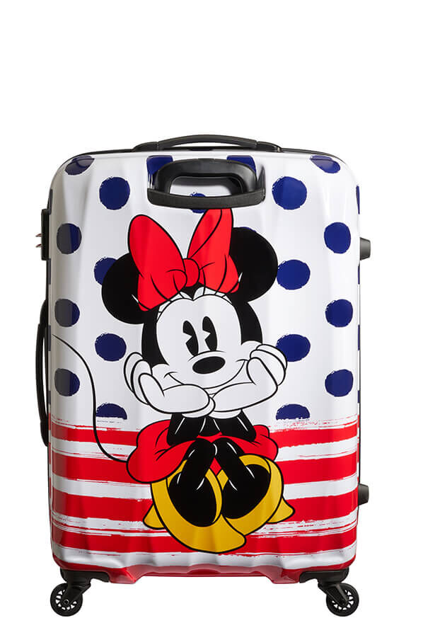 American Tourister Disney Legends Spinner 75cm  Minnie Blue Dots