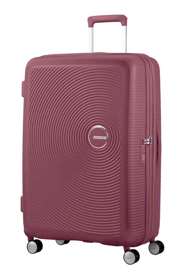 American Tourister Soundbox Spinner TSA Expandable 77cm  Dark Burgundy