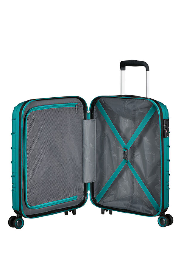 American Tourister Speedstar Spinner 55/20 Tsa  Deep Turquoise