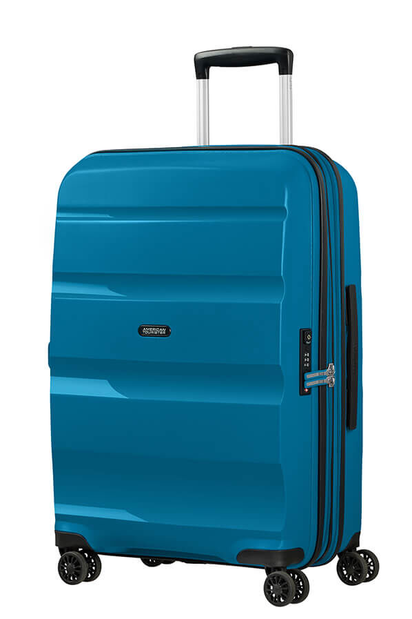American Tourister Bon Air Dlx Spinner TSA Expandable 66cm  Seaport Blue