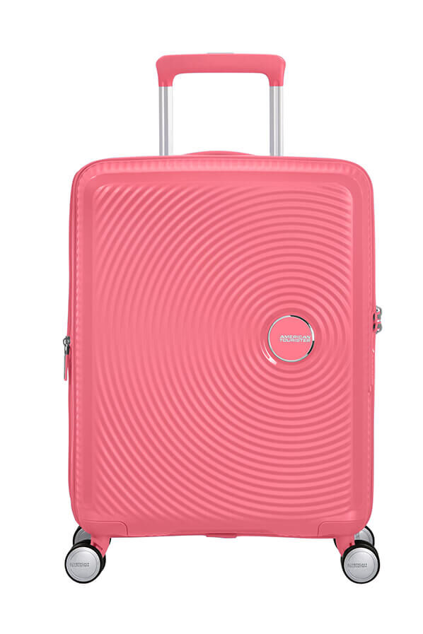 American Tourister Soundbox Spinner Expandable 55cm  Sun Kissed Coral