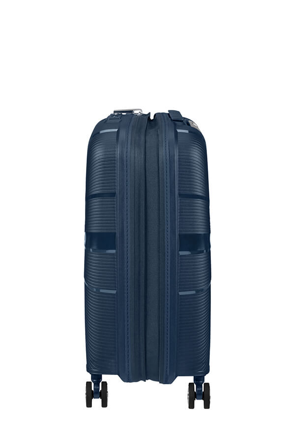 American Tourister Starvibe Spinner Expandable TSA 55cm Navy