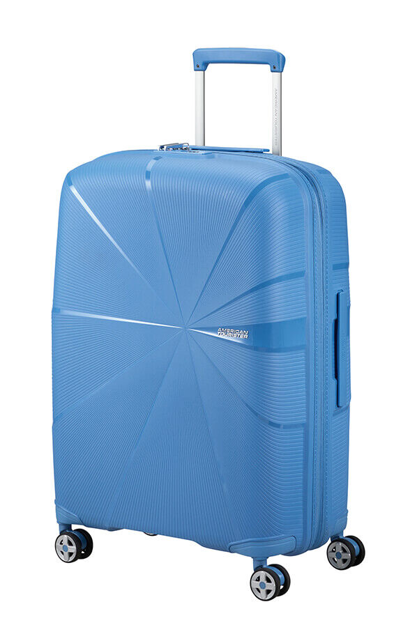 American Tourister Starvibe Spinner Expandable TSA 67cm Tranquil Blue