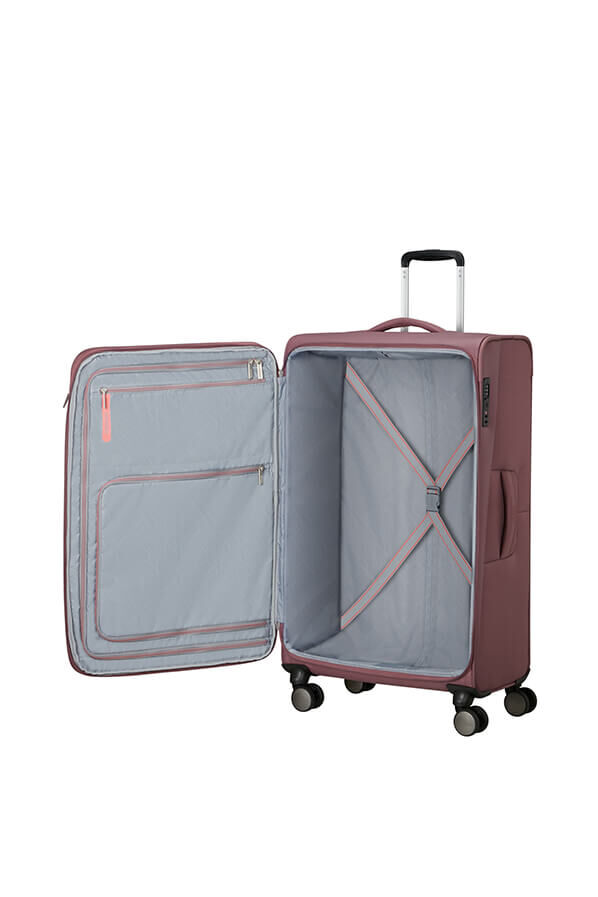 American Tourister Wanderlite Spinner EXP TSA L  Galactic Mauve
