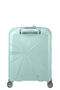 American Tourister StarVibe Spinner Expandable TSA 55cm  Metallic Surf Blue