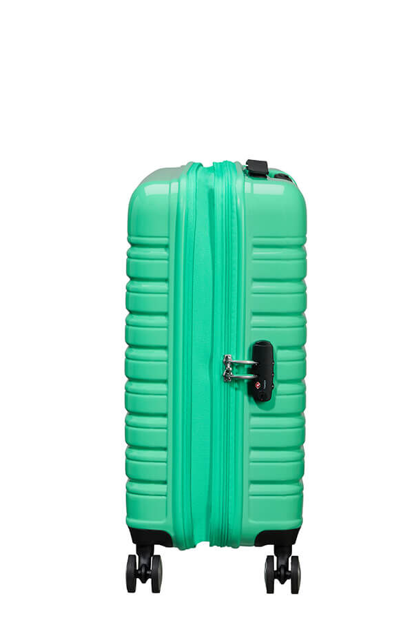 American Tourister Flashline Pop Spinner Exp TSA 55cm  Light Green