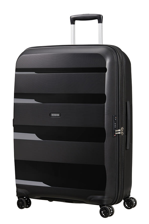 American Tourister Bon Air Dlx Spinner TSA Expandable 75cm  Black