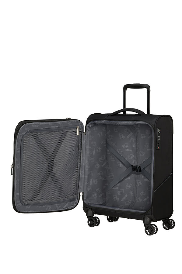 American Tourister SummerRide Spinner S EXP TSA 55cm Black
