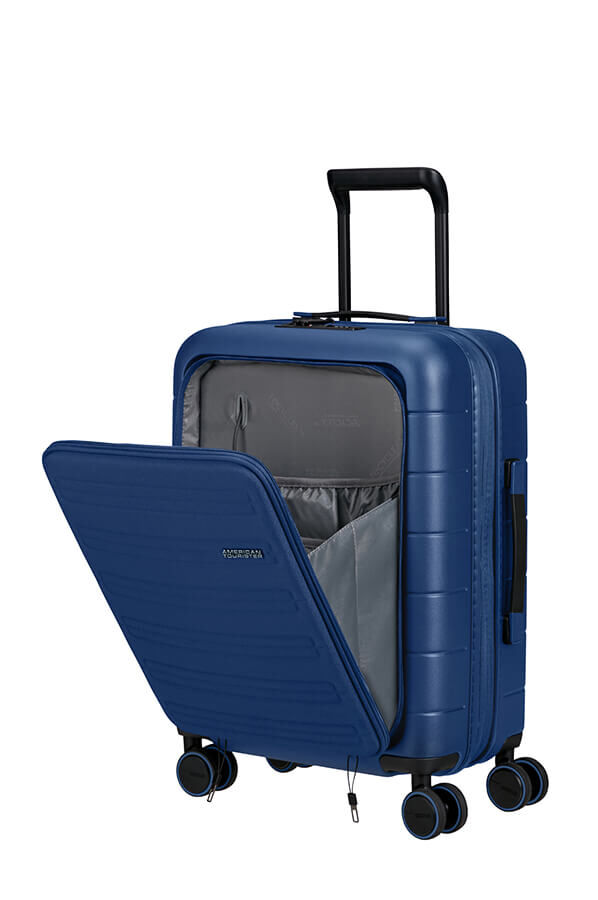 American Tourister Novastream Spinner TSA Exp. Smart 55cm  Navy Blue